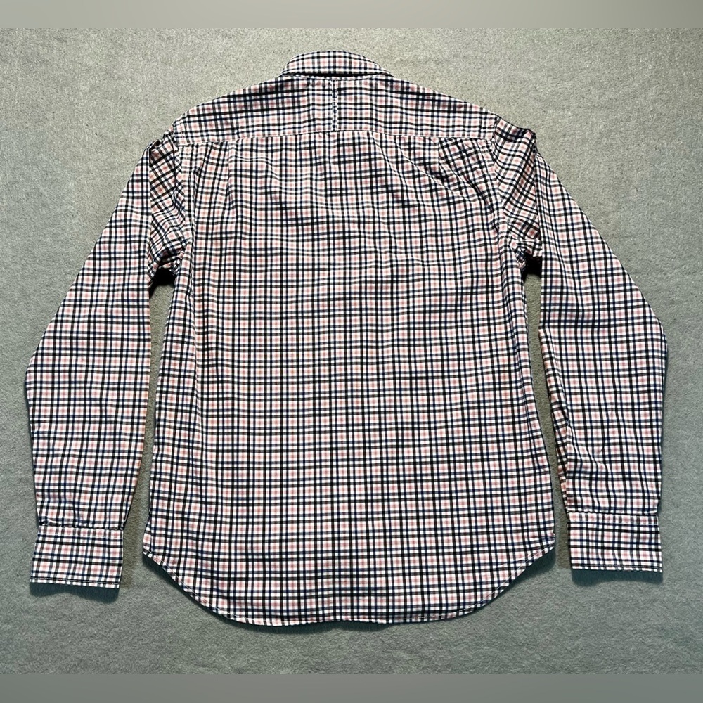 Banana Republic Camden Fit Shirt Men’s Small Check Button Up Long Sleeve - Picture 4 of 6